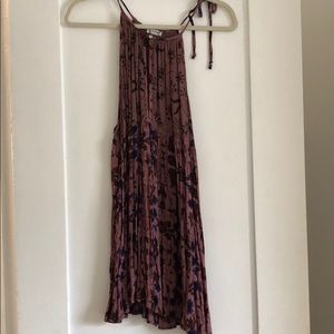 Free People purple floral dress